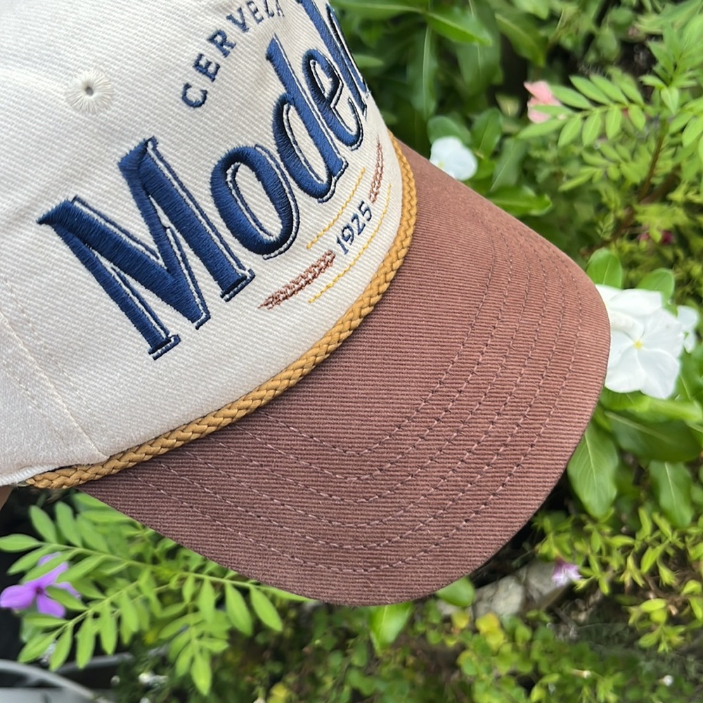 Modelo Two-Tone Rope-Trim Hat - Picture 4 of 4
